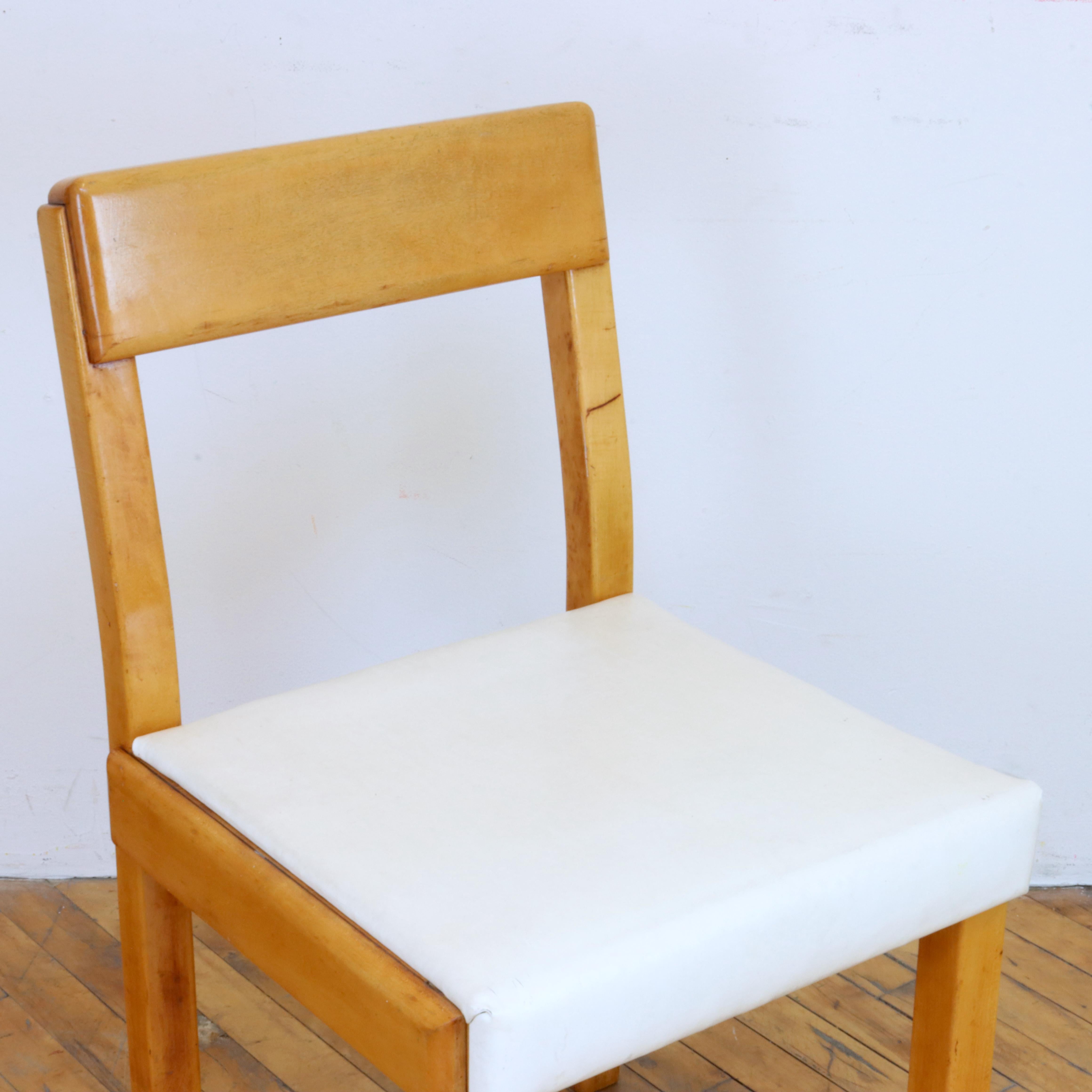 Paire de chaises de salle à manger Russel Wright pour American Modern en vente 6