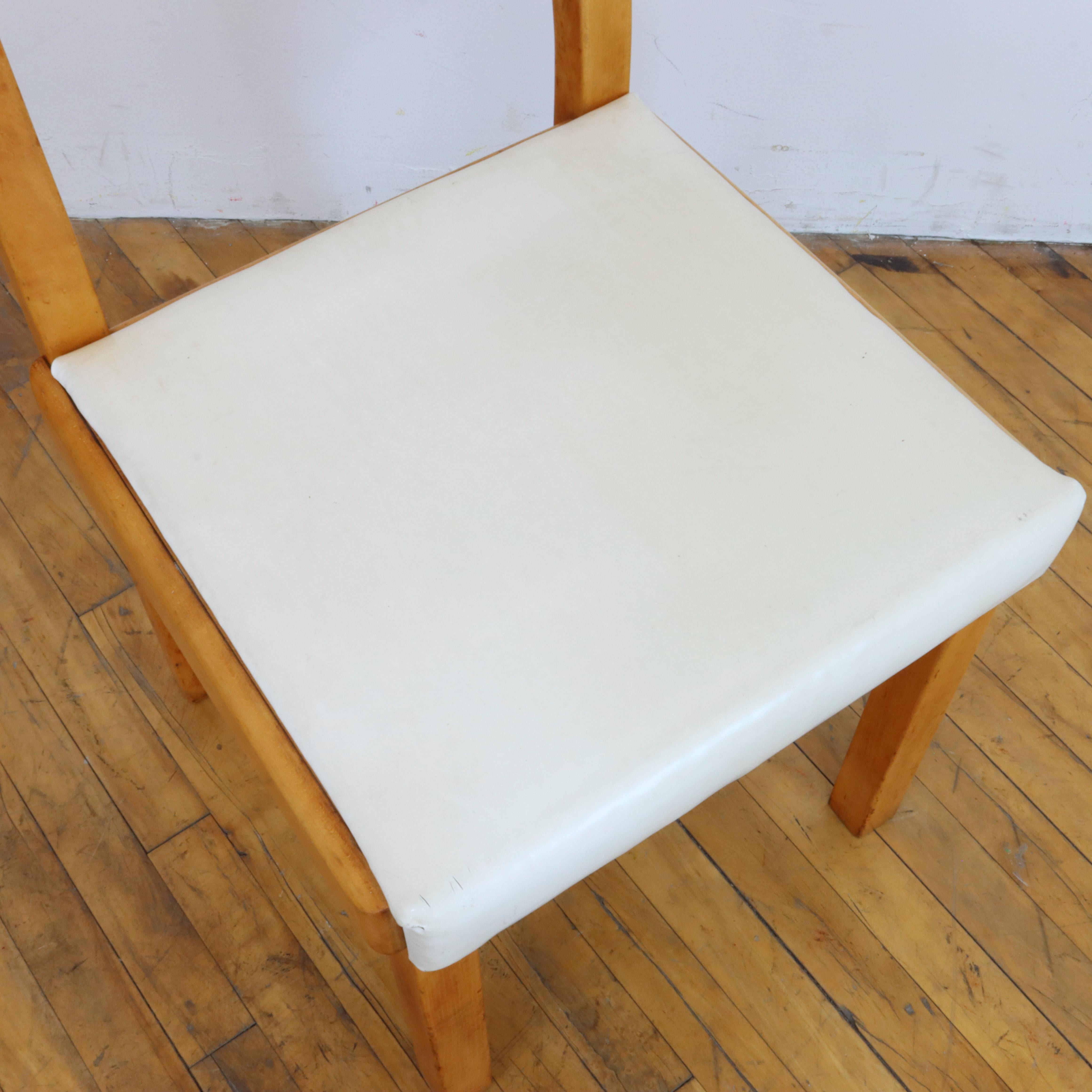 Paire de chaises de salle à manger Russel Wright pour American Modern en vente 7