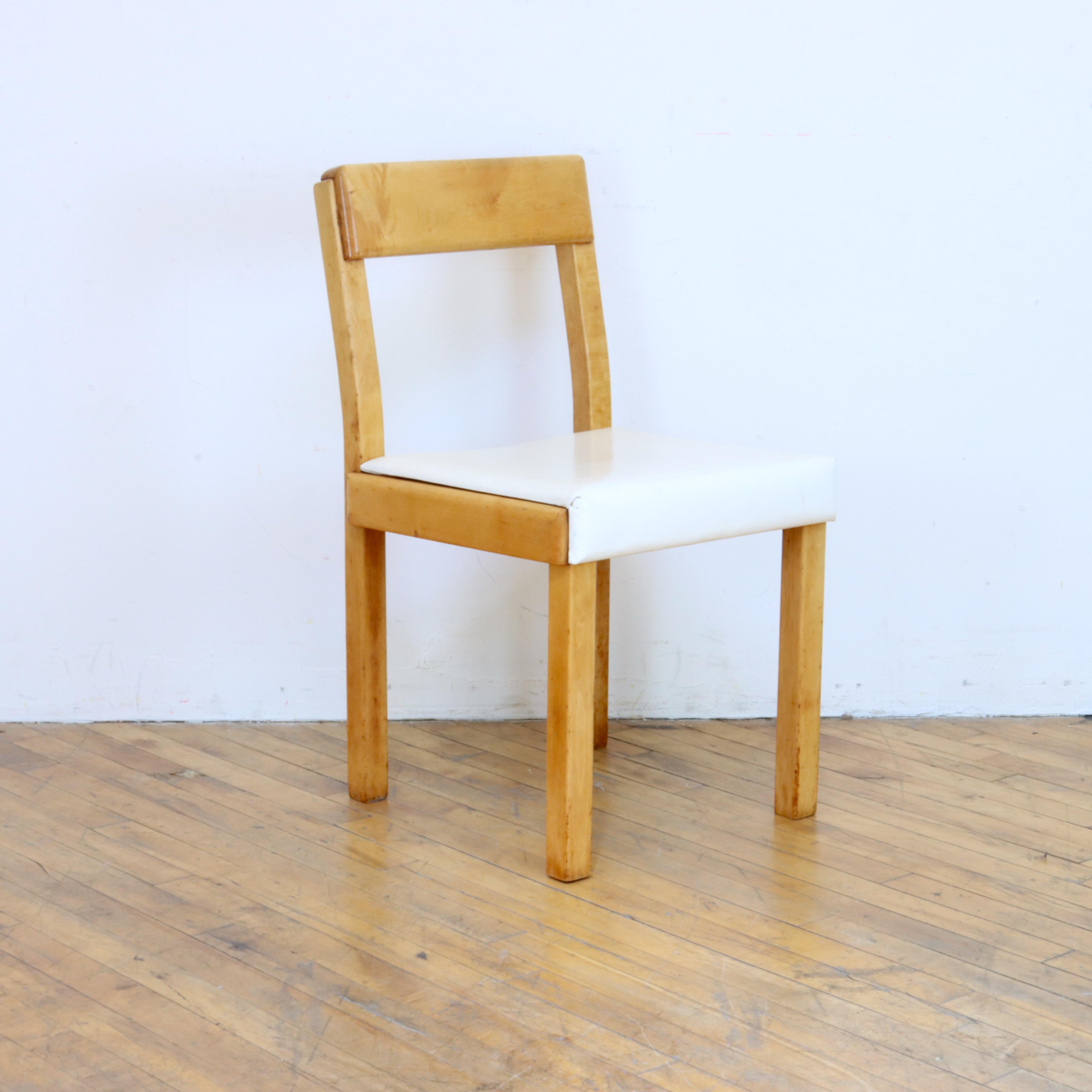 Milieu du XXe siècle Paire de chaises de salle à manger Russel Wright pour American Modern en vente