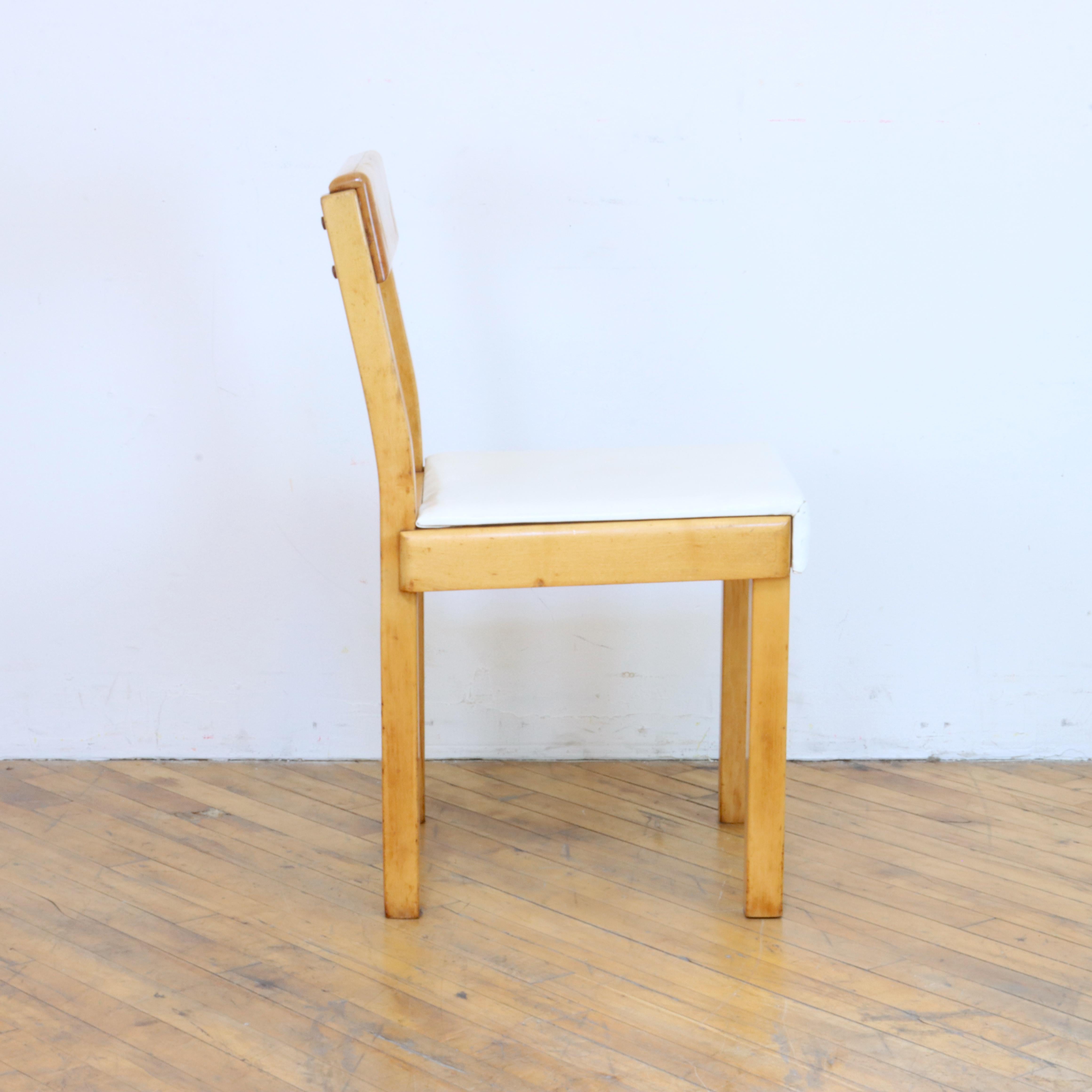 Paire de chaises de salle à manger Russel Wright pour American Modern en vente 1