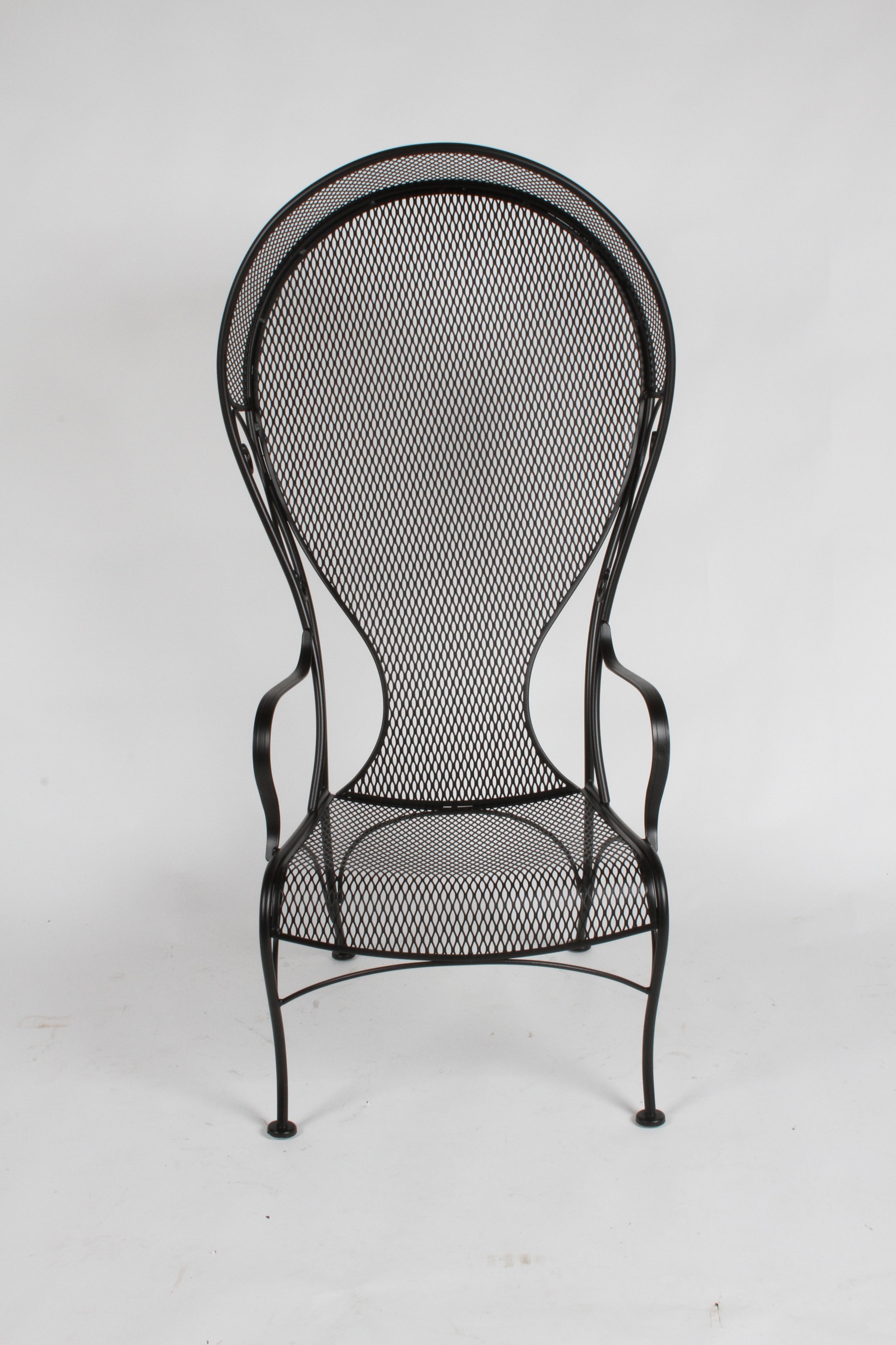 Mid-Century Modern Pair of Russell Woodard Canopy Lounge Chairs 