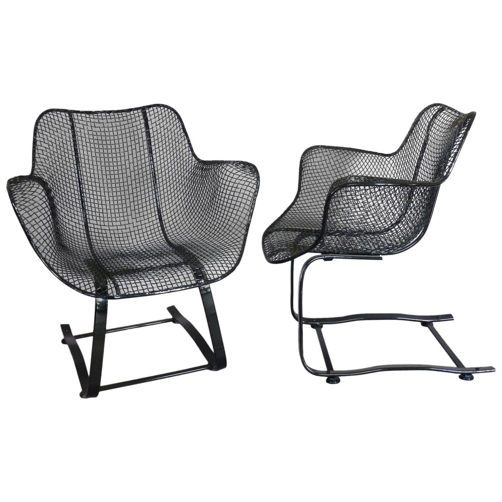 Pair of rocking chairs by Russell Woodard for Woodard Co.