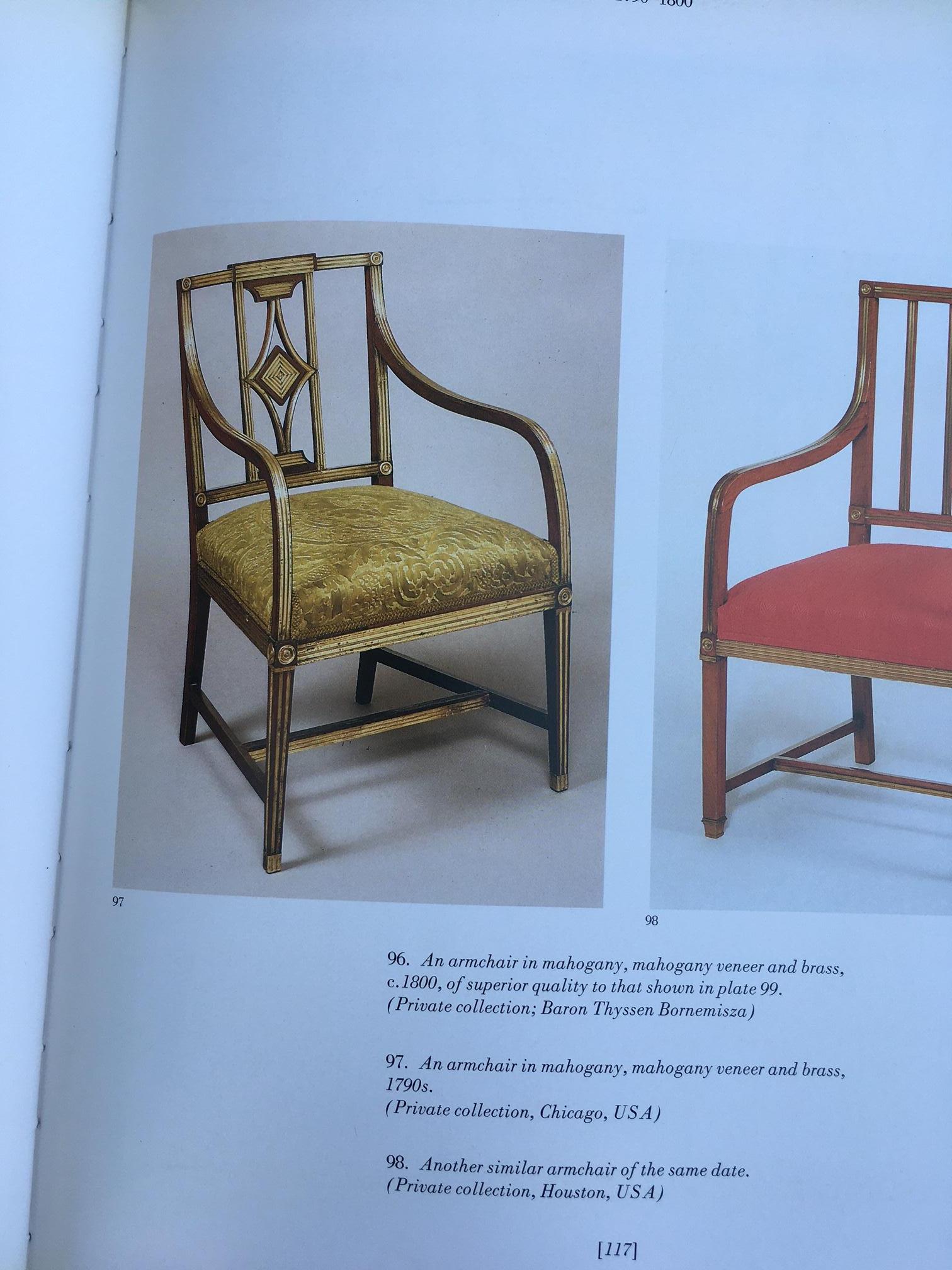 Hand-Crafted Pair of Russian Imperial Chairs For Sale