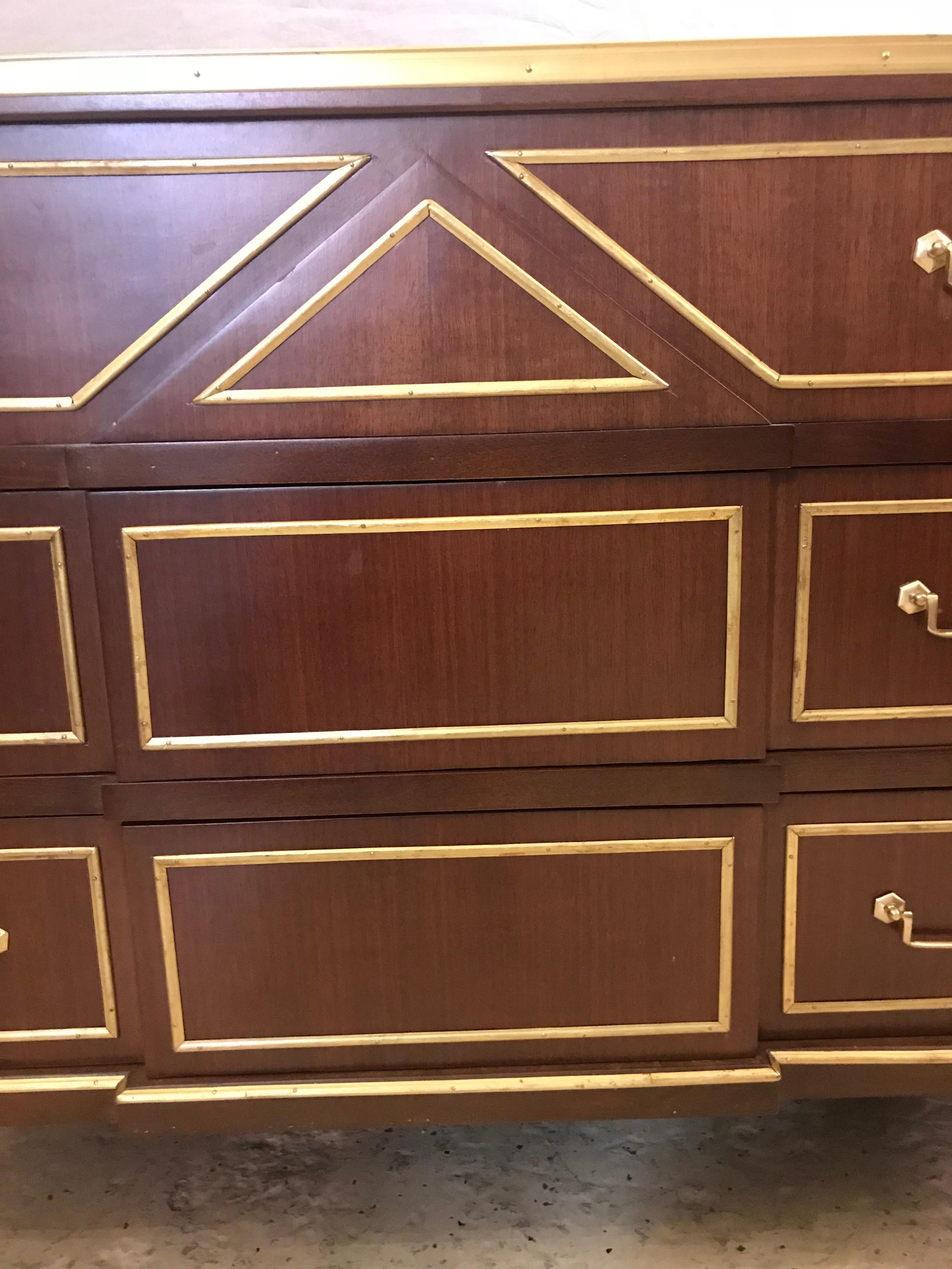 Pair of Russian Neoclassical Style Commodes / Bedside Nightstands or Servers 3