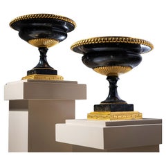 Pair of Russian Tazzas, 19th Century
