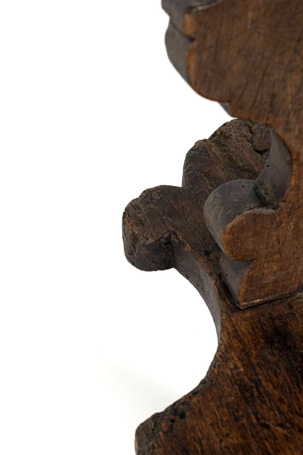 Pair of Rustic Alpine Chairs For Sale 4