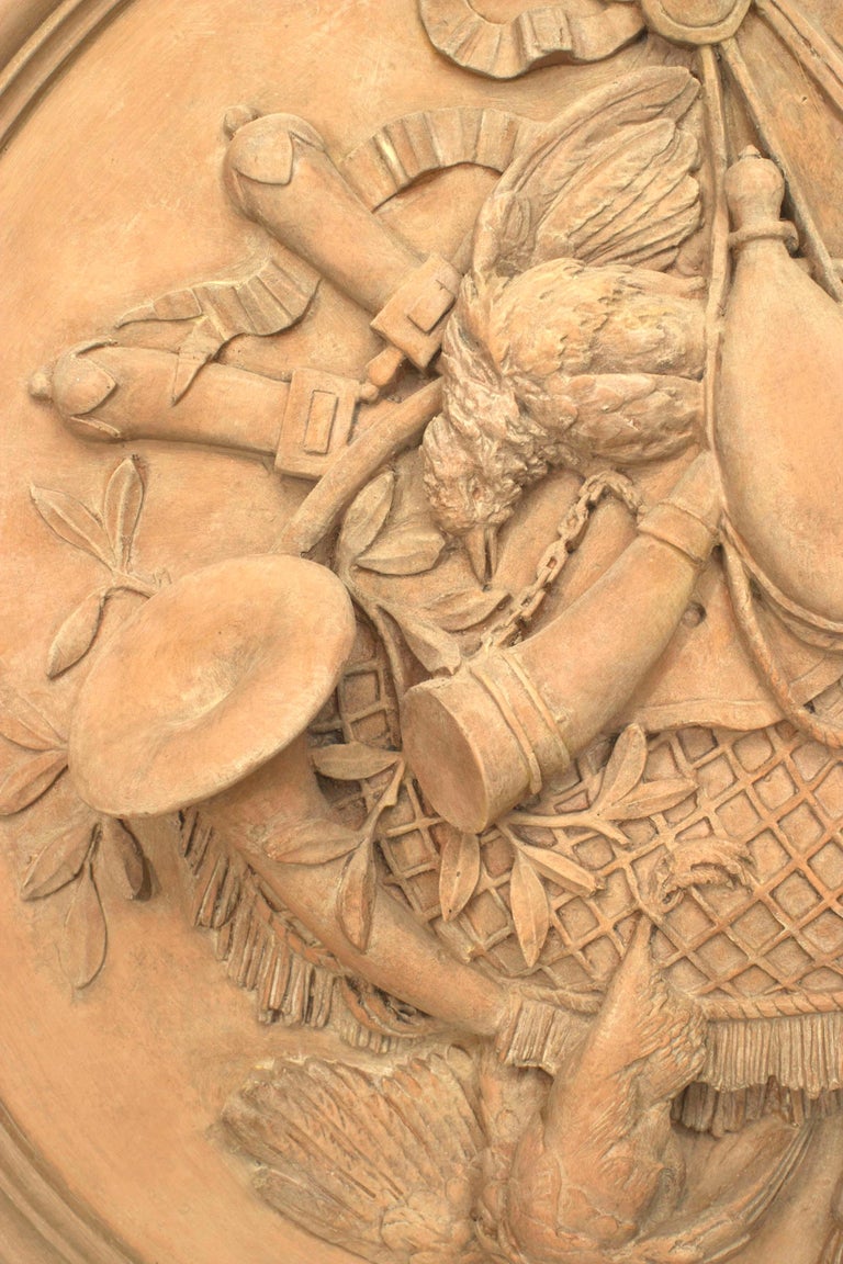 Pair of Rustic French Resin Wall Plaques For Sale at 1stDibs resin