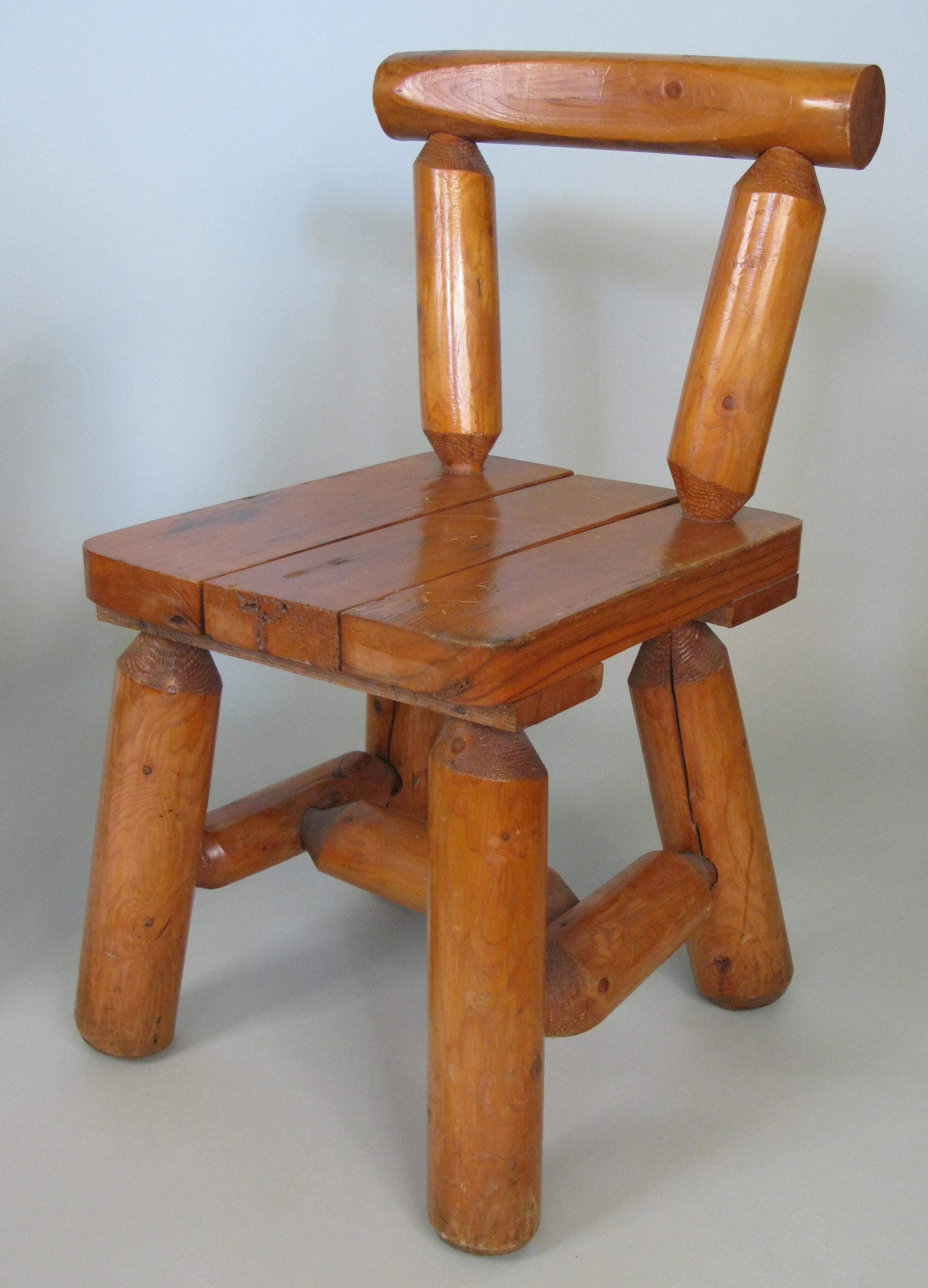 log chairs for sale