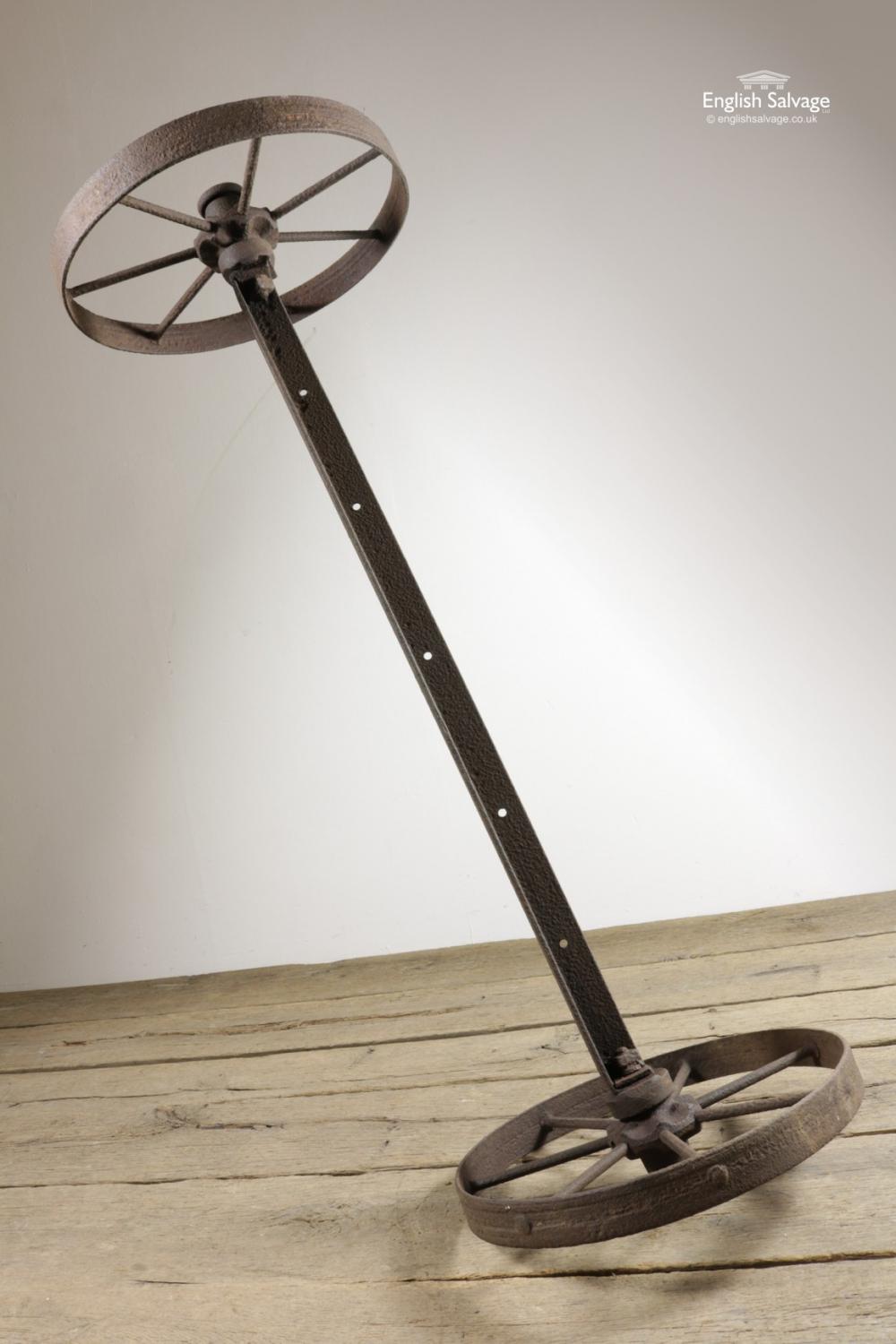 antique cast iron wheels