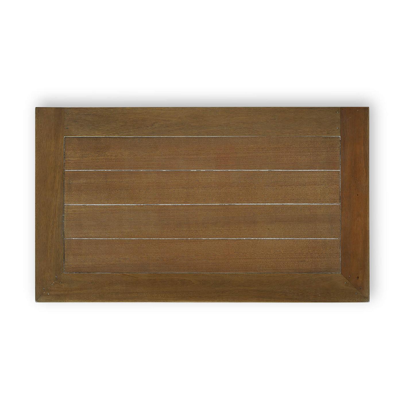 XXIe siècle et contemporain Paire de tables d'appoint rectangulaires rustiques en vente