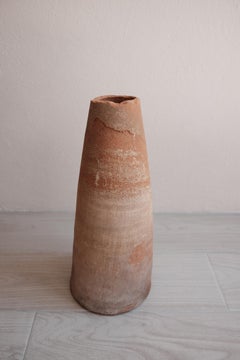 Pair of Rustic Terracotta Finials