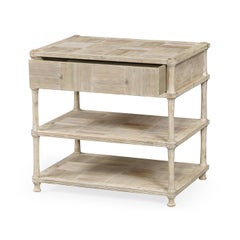 Pair of Rustic Washed Nightstands