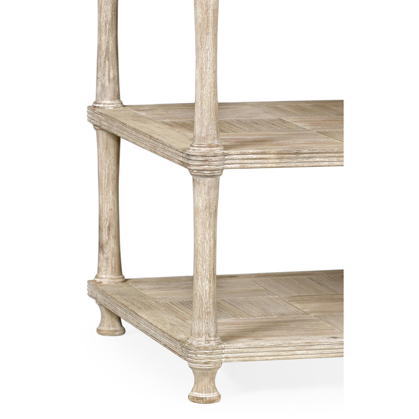 Paire de tables de nuit rustiques lavées Neuf - En vente à Westwood, NJ