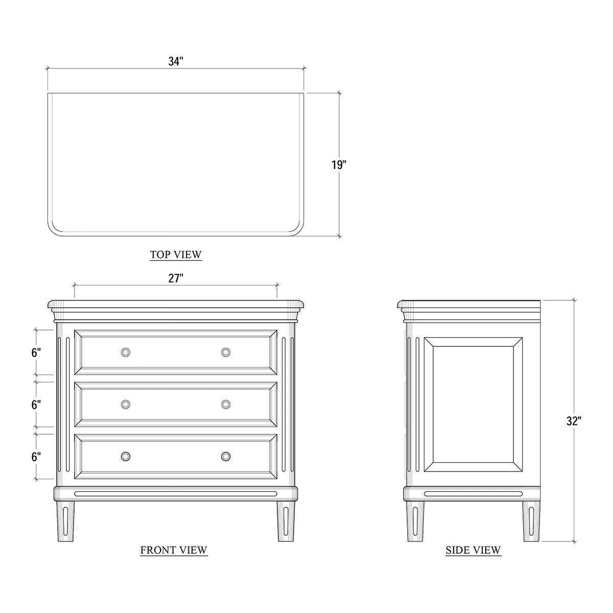 Pair of Rustic White Nightstands For Sale 2