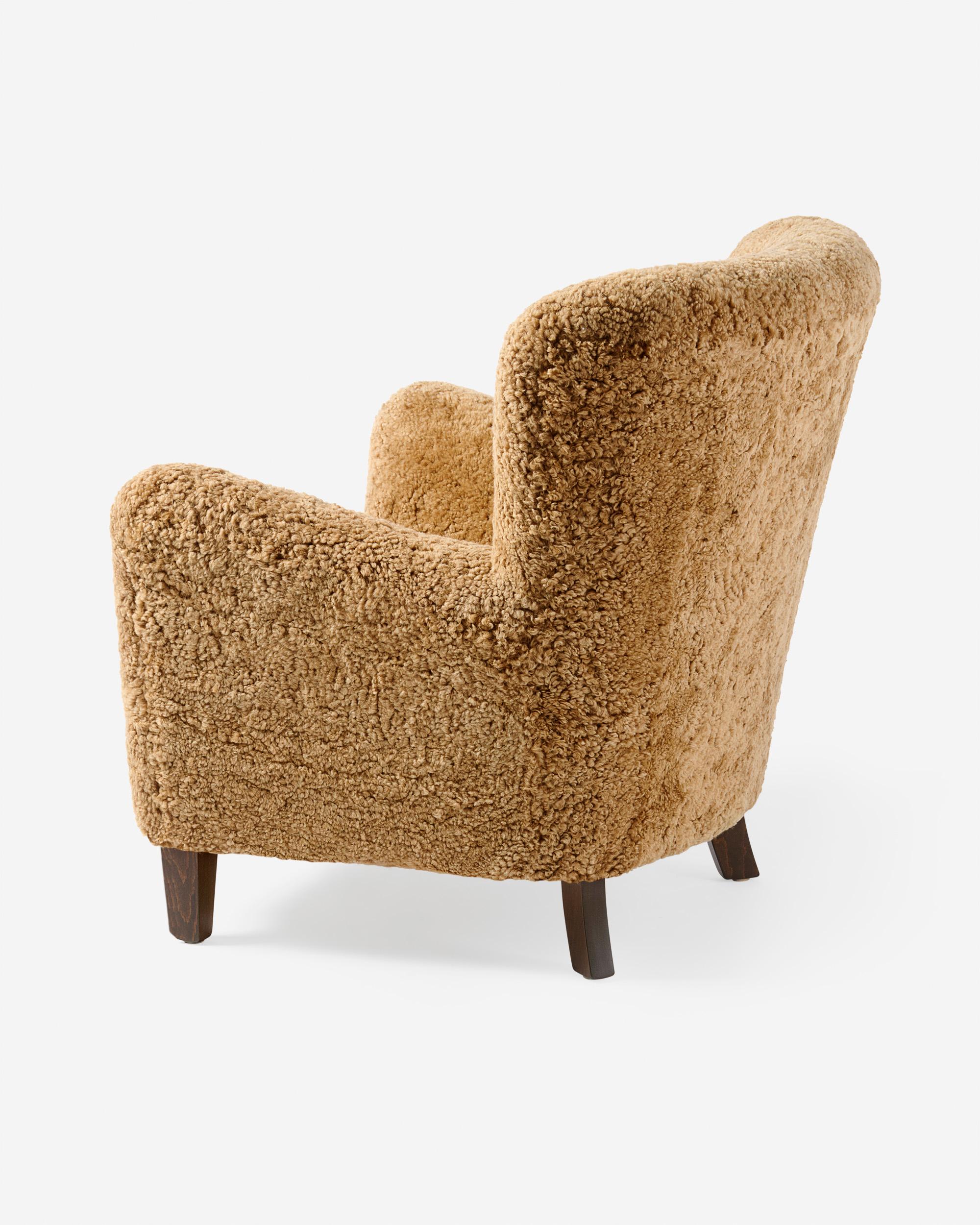 Paar Ryo-Loungesessel aus Schafsleder von Dagmar im Zustand „Neu“ im Angebot in London, England