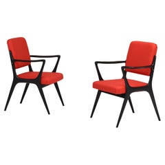 Pair of S5 Armchairs by Alfred Hendrickx for Belform, Belgium, 1958