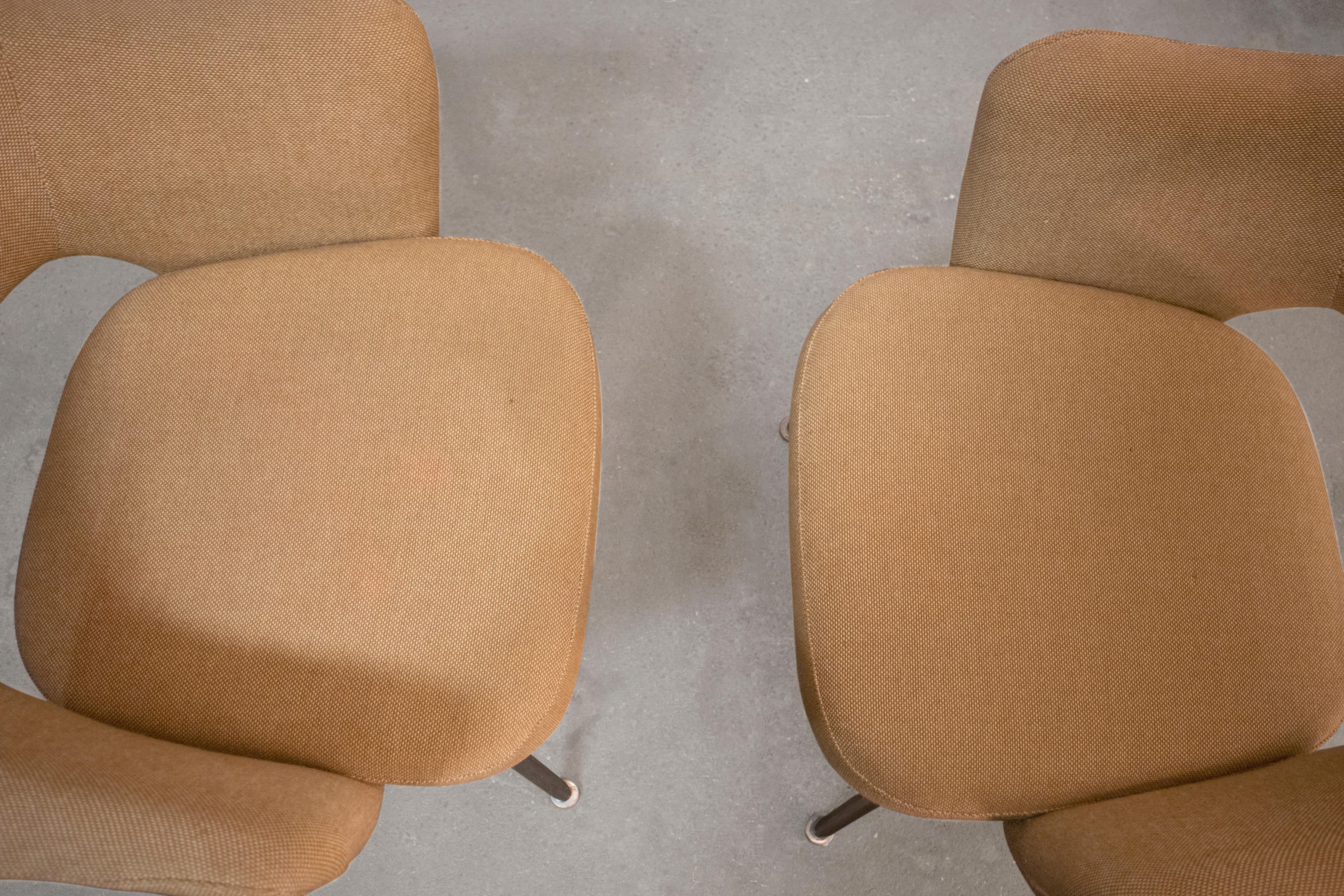 Paire de fauteuils de direction Saarinen  Knoll  Modernes du milieu du siècle en vente 4