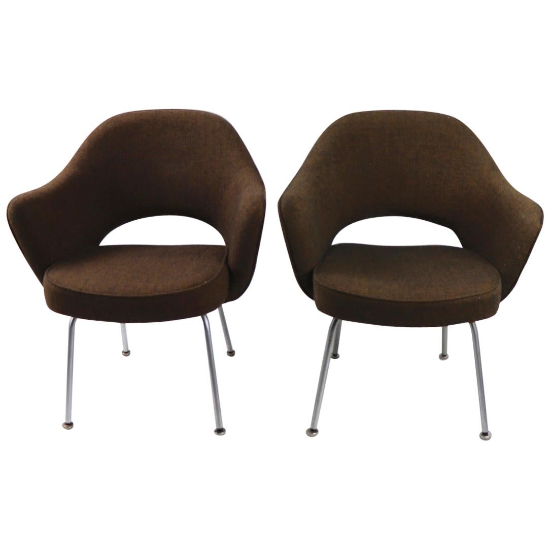 Pair of Saarinen for Knoll Executive Chairs for IBM