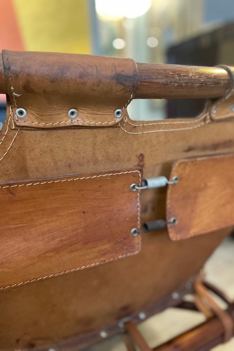 Mid-Century Modern Paire de fauteuils Safari par Tito Agnoli en vente