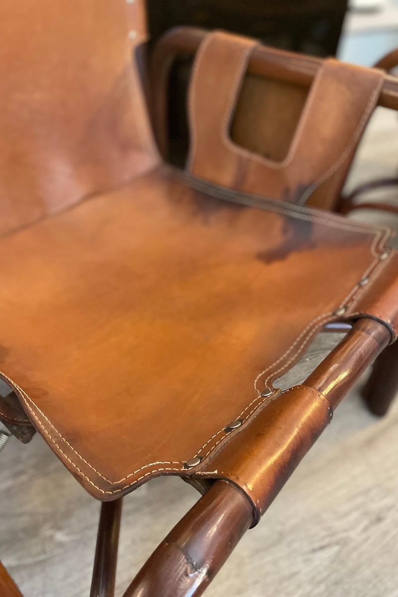 Paire de fauteuils Safari par Tito Agnoli en vente 2