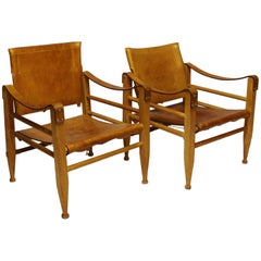 Pair of Safari Chairs, by Aage Bruun and Son, 1960s