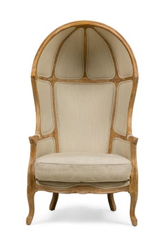 Pair of Safavieh Couture French Louis XV Style Porter's Chairs