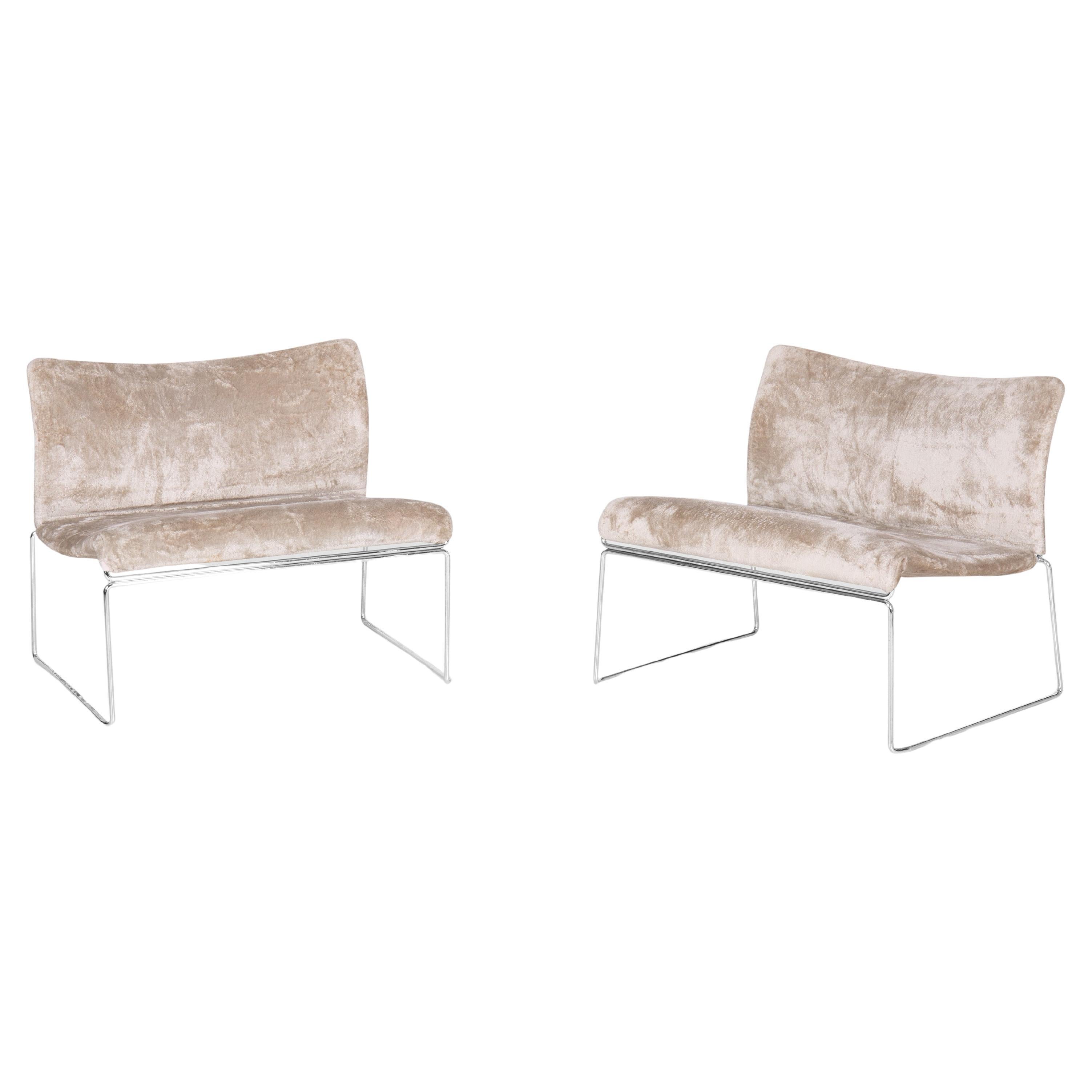 Pair of Saghi armchairs by Kazuhide Takahama for Simon, 1970