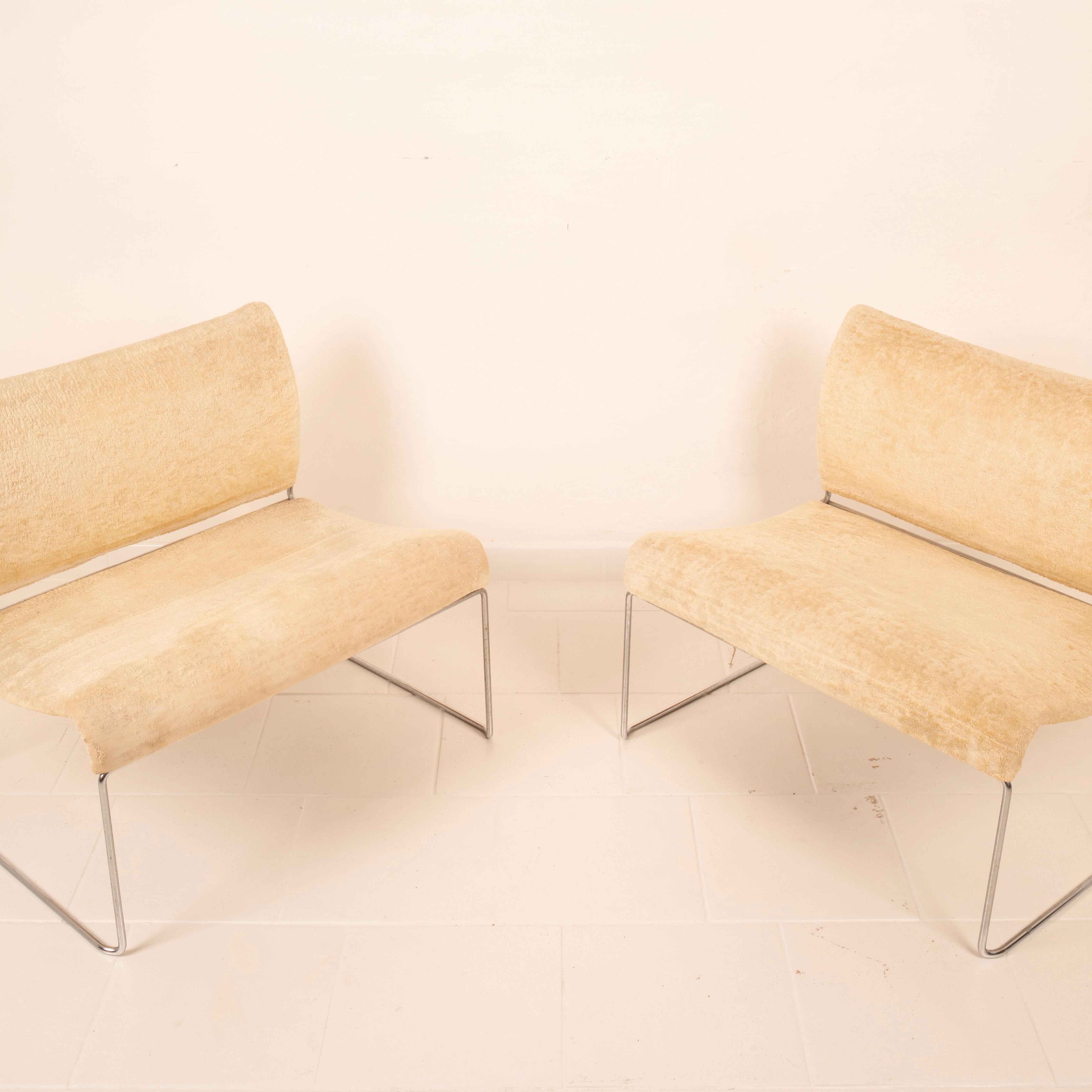 Pair of Saghi Armchairs by Kazuhide Takahama for Simon – 1970s in vendita 7