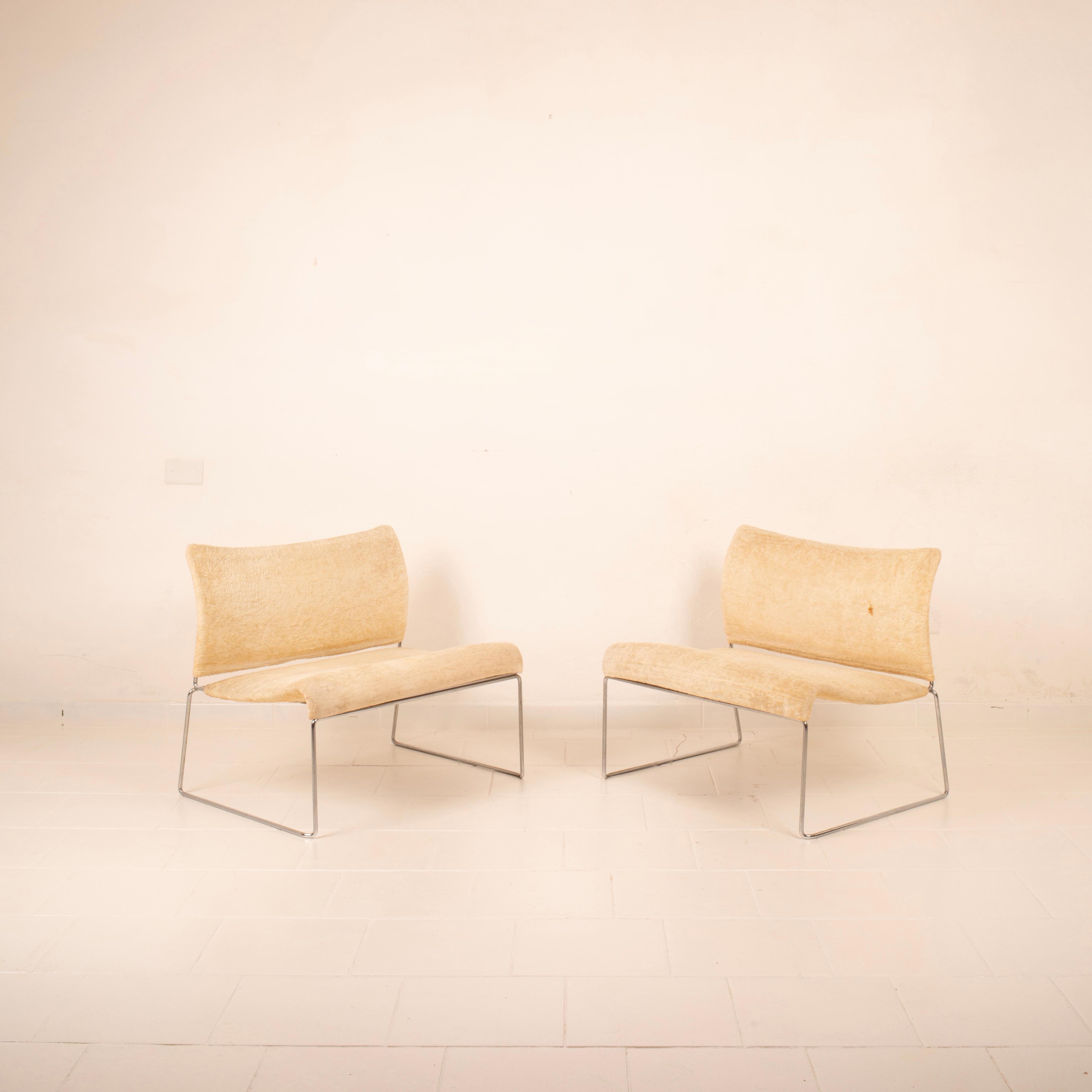Pair of Saghi Armchairs by Kazuhide Takahama for Simon – 1970s in vendita 8