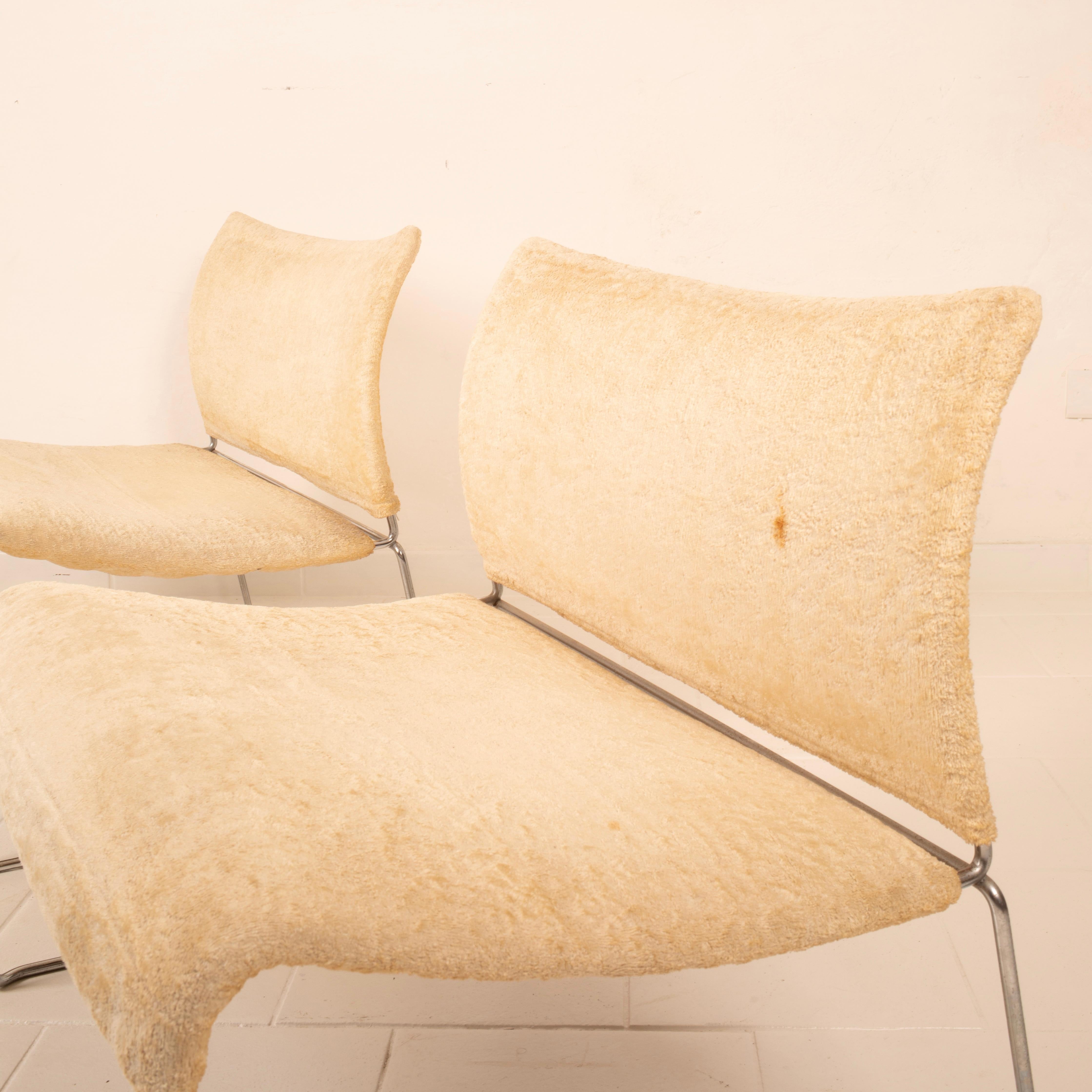 Pair of Saghi Armchairs by Kazuhide Takahama for Simon – 1970s in vendita 1