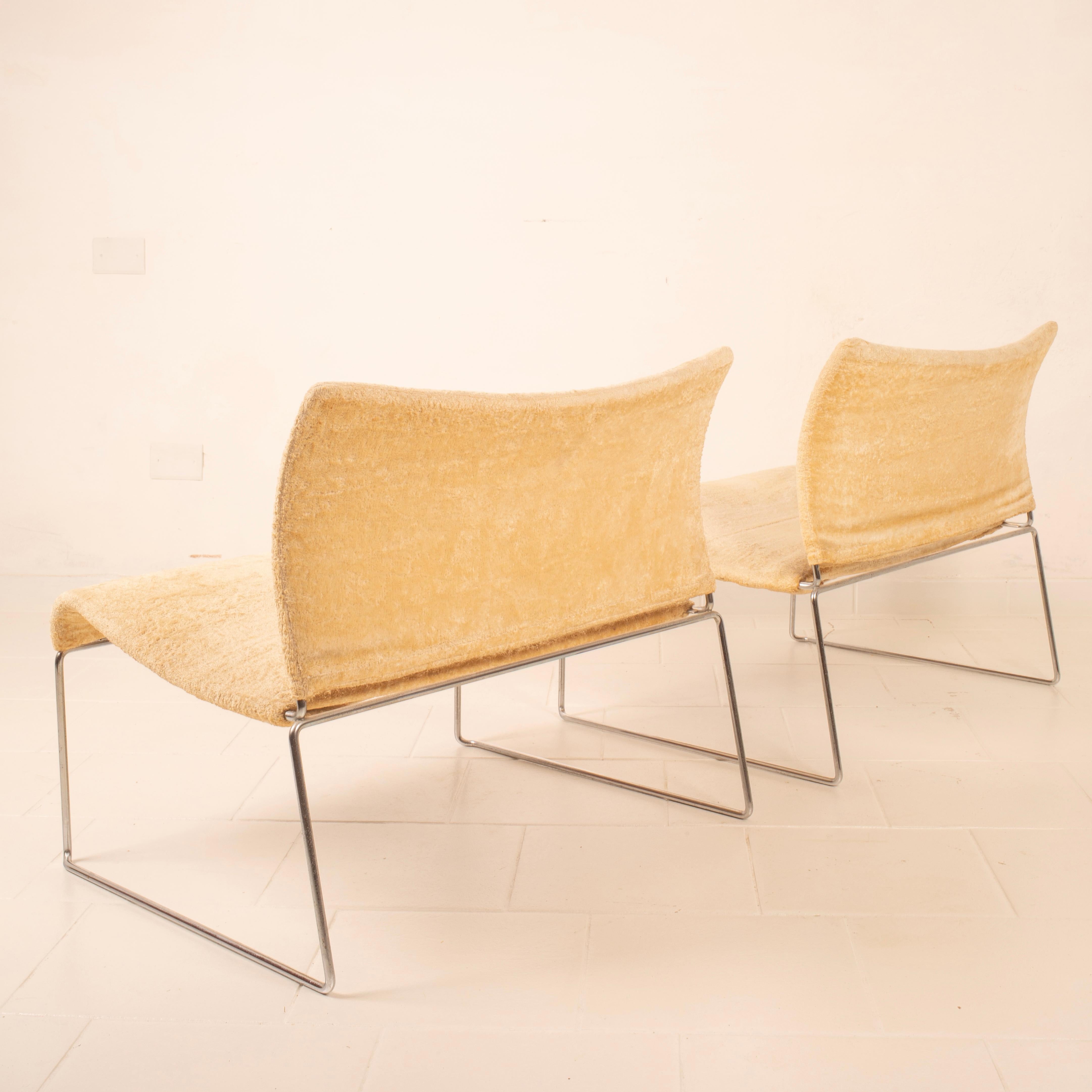 Pair of Saghi Armchairs by Kazuhide Takahama for Simon – 1970s in vendita 3