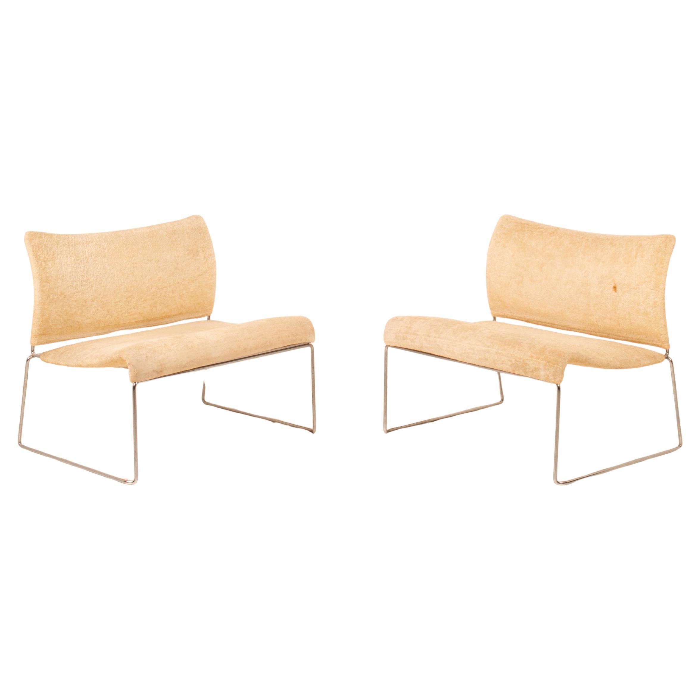 Pair of Saghi Armchairs by Kazuhide Takahama for Simon – 1970s in vendita