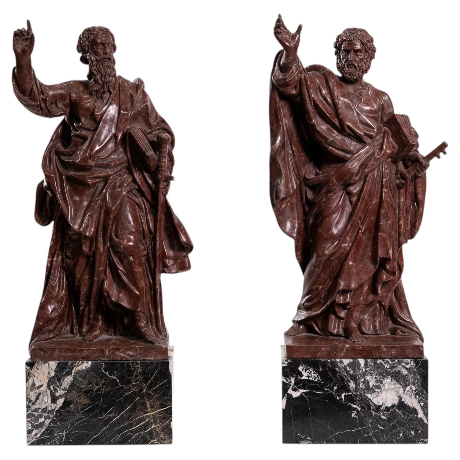 Pair of Saints Peter and Paul