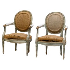 Pair of Salon Armchairs