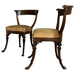 Pair of Salon Chairs by Architect Vilhelm Dahlerup Denmark, c. 1870–1890