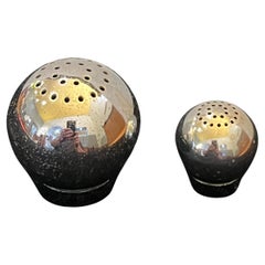 Pair of Salt & Pepper Shakers Designed by Russel Wright for Chase Art Deco