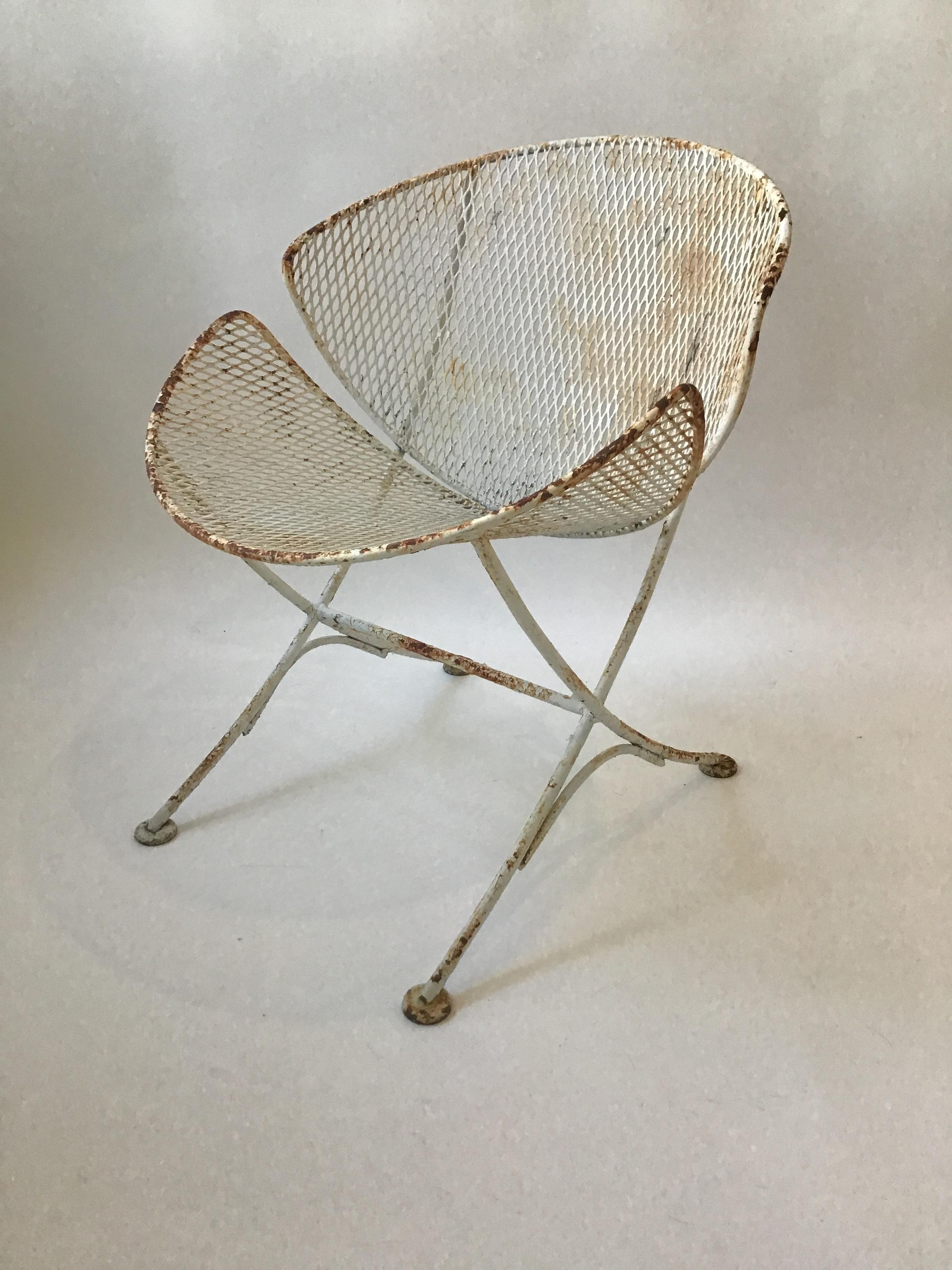 Milieu du XXe siècle Paire de chaises Clam Shell de Tempestini pour Salterini en vente