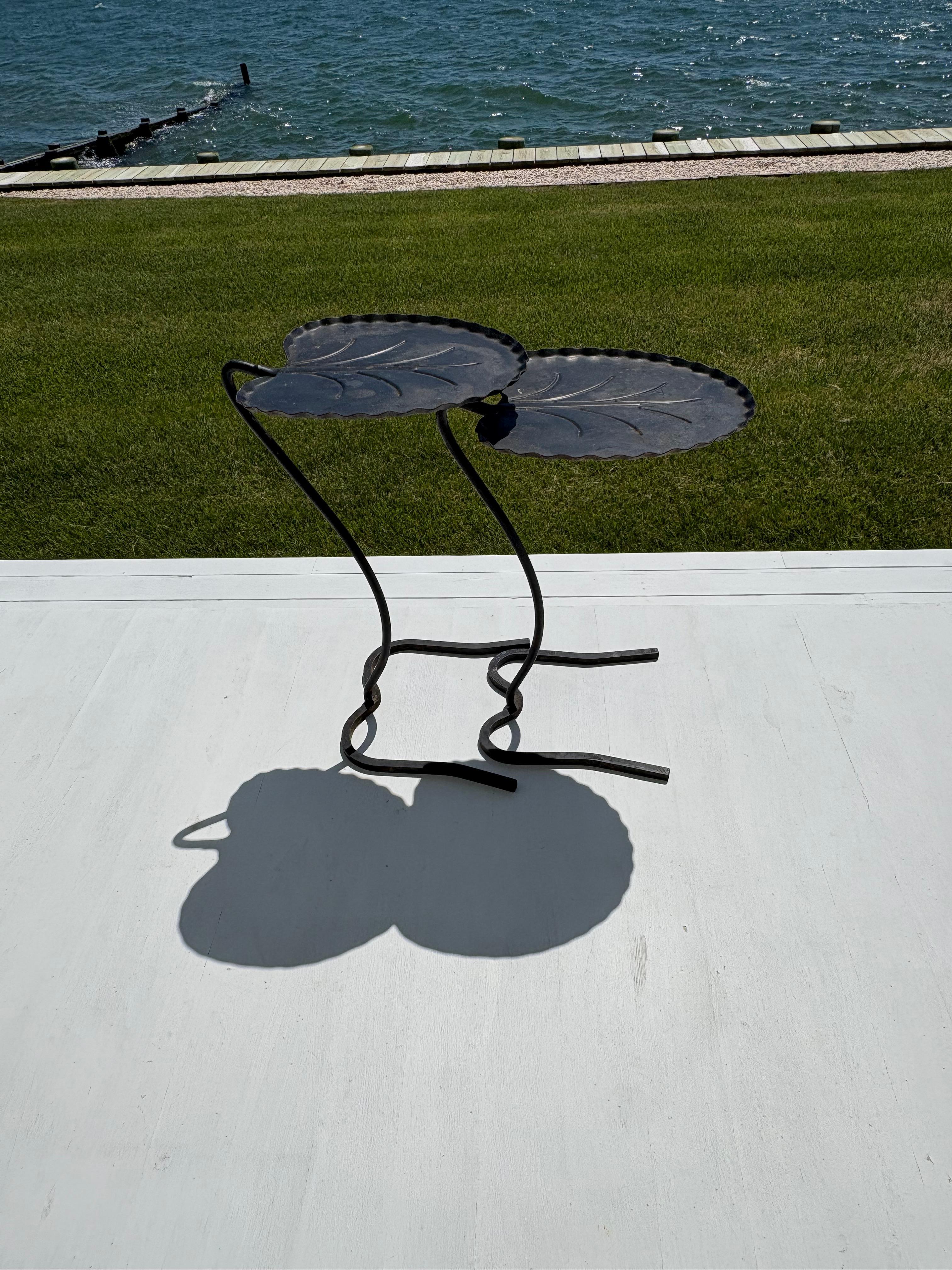 Pair of Salterini Lily Pad Nesting Side Tables designed by John Salterini 1960s 3