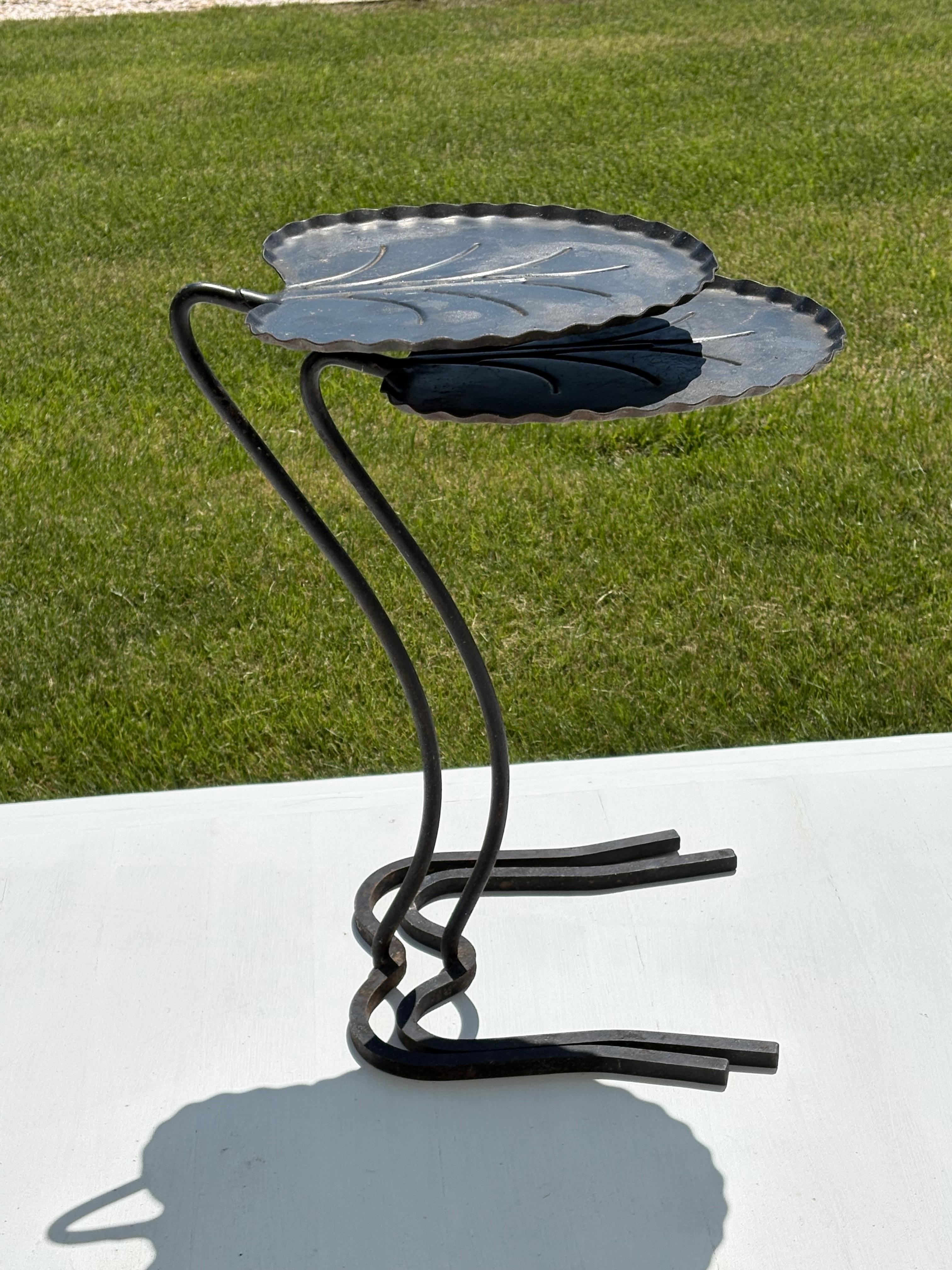 20th Century Pair of Salterini Lily Pad Nesting Side Tables designed by John Salterini 1960s