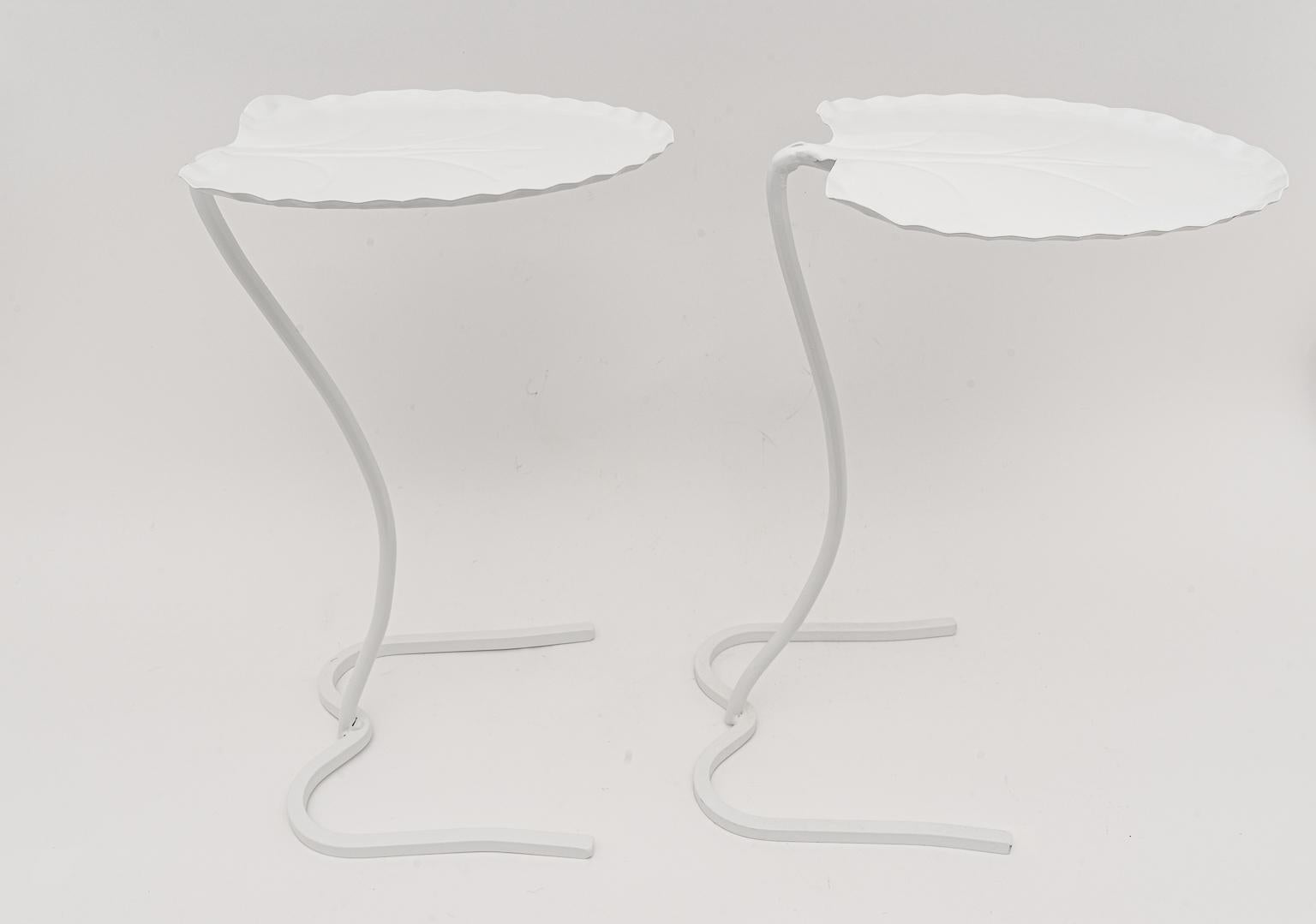 American Pair of Salterini Lily Pad Tables