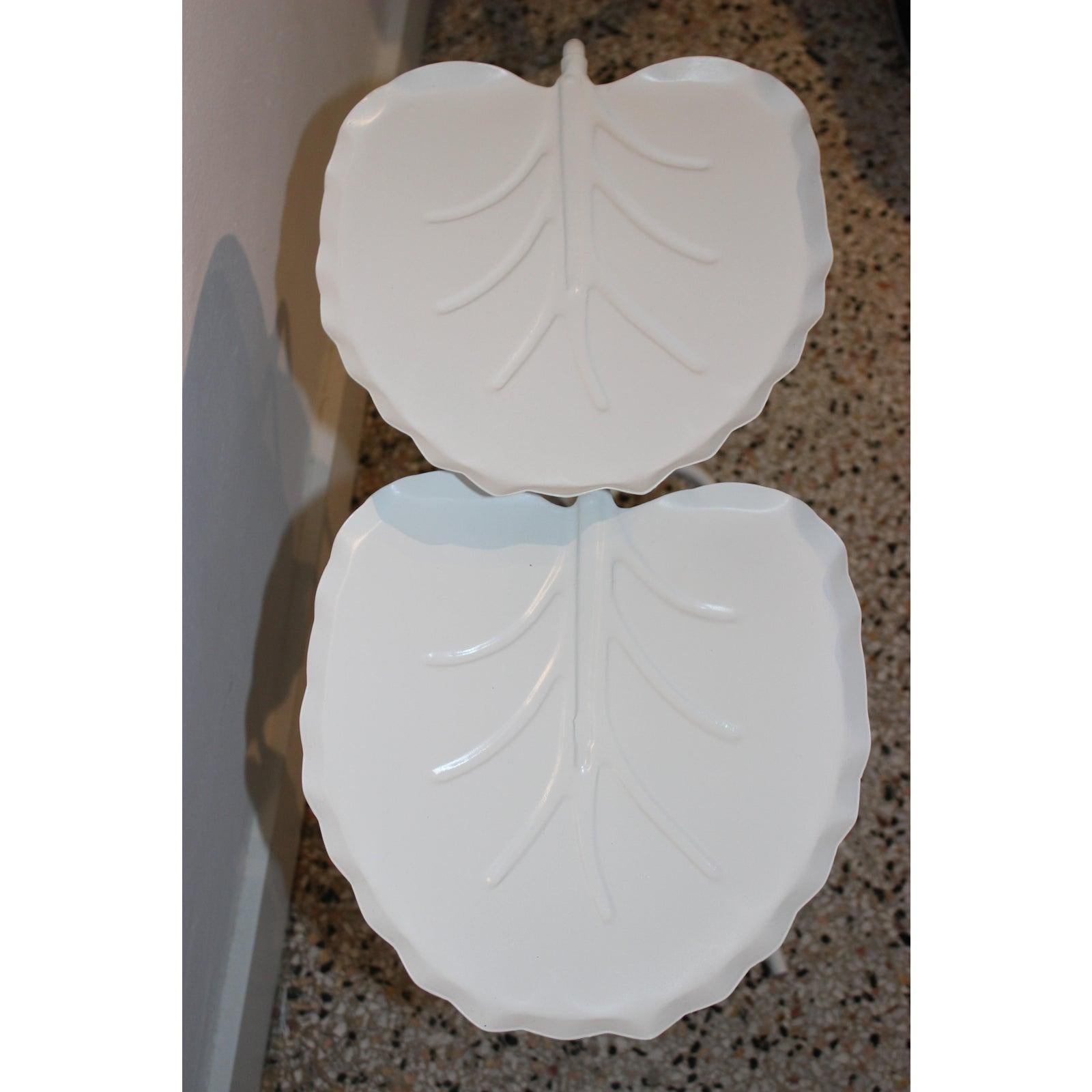 Two Piece Set of  Salterini Nesting Lily Pad Tables 1