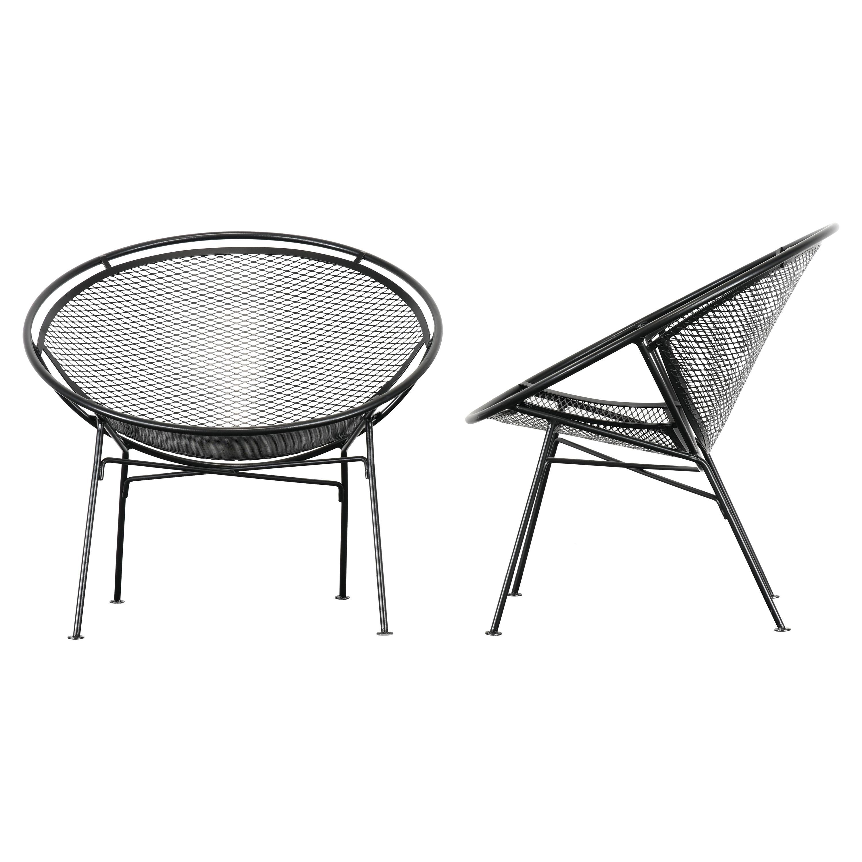 Pair of Salterini "Radar" Chairs, 1950s