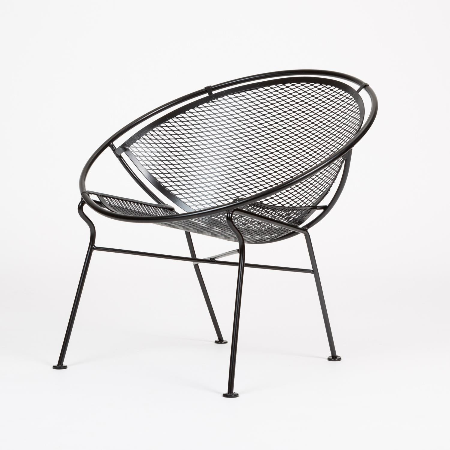 Mid-Century Modern Pair of Salterini “Radar” Lounge Chairs