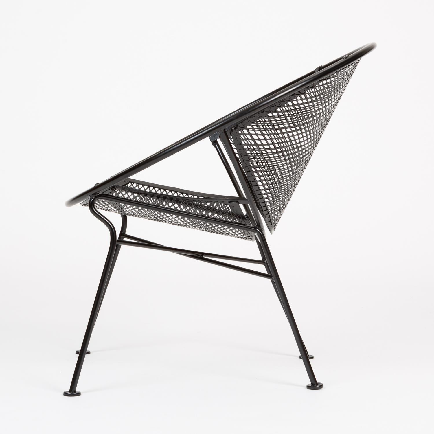 American Pair of Salterini “Radar” Lounge Chairs