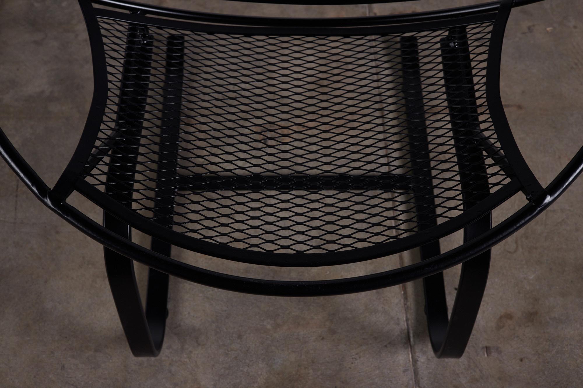 Pair of Salterini “Radar” Rocking Chairs by Maurizio Tempestini 4