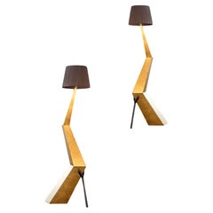 Pair of Salvador Dali Surrealist Bracelli Lamps Black Label Limited Edition