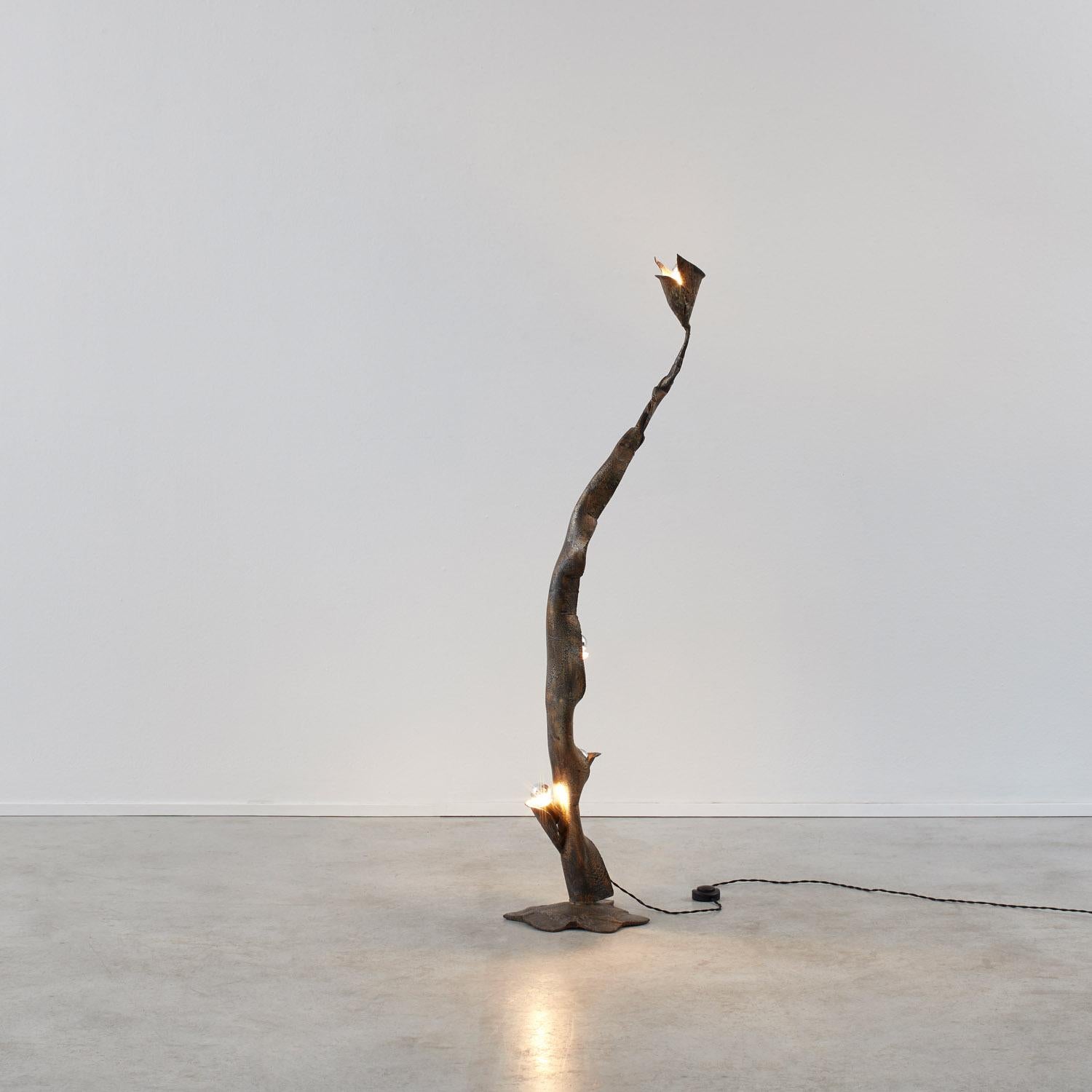 Late 20th Century Pair of Salvino Marsura floor lamps - Italy, 1970s For Sale