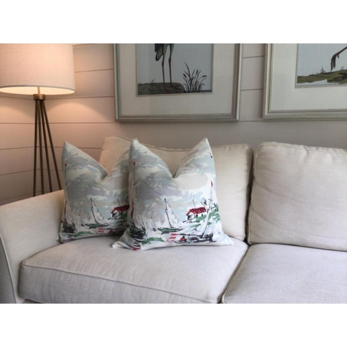 Americano Coppia di cuscini Sanderson 