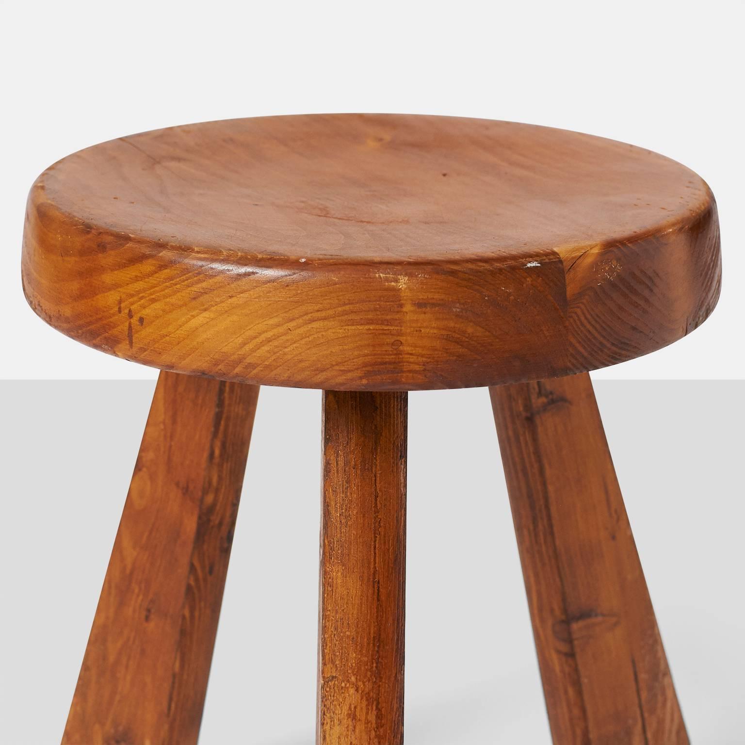 charlotte perriand style stool