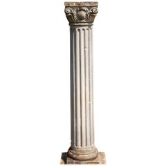 Pair of Sandstone Columns, Early 19th Century